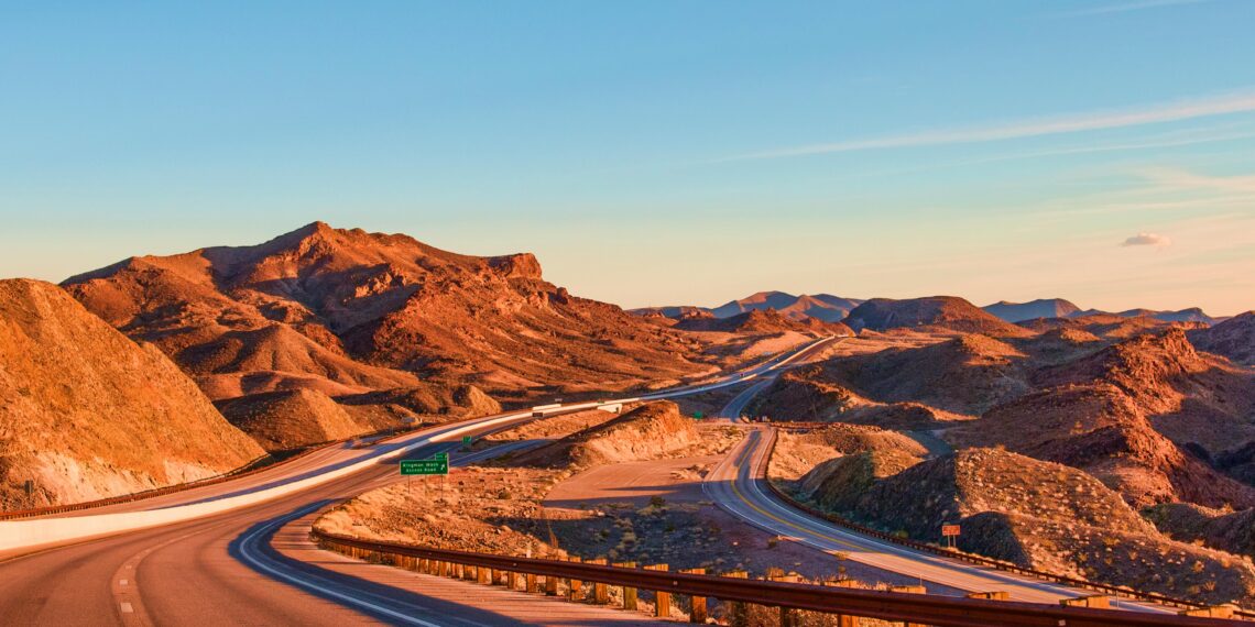 Nevada highway driving
