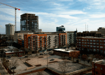 Parking lot in Raleigh, NC